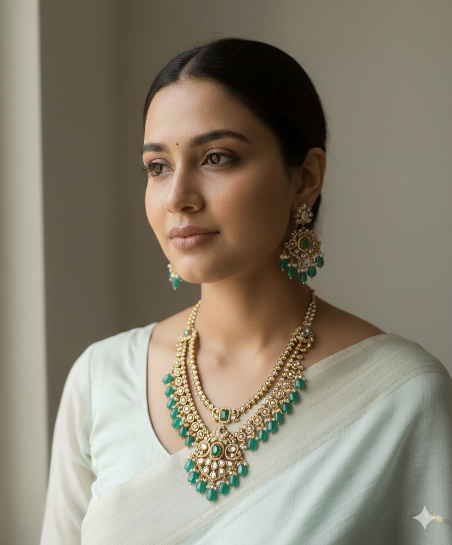 Emerald Green Heritage Elegance